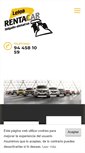 Mobile Screenshot of leioarentacar.com